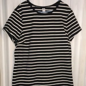 Striped plus size old navy dress